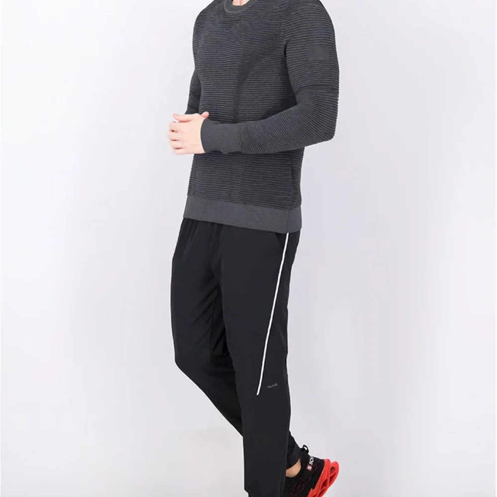 Under Armour New Mens Dark Gray Intelli-Knit Phantom 2.0 Crew Sweater Sz Large